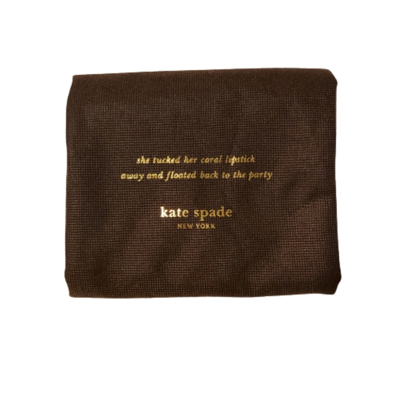 Kate Spade Brown Dust Bag with Pink Drawstring.‎ - Picture 3 of 3